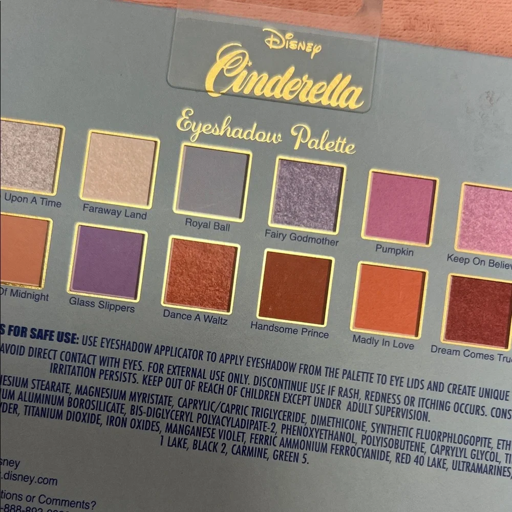 Cinderella Eyeshadow Palette